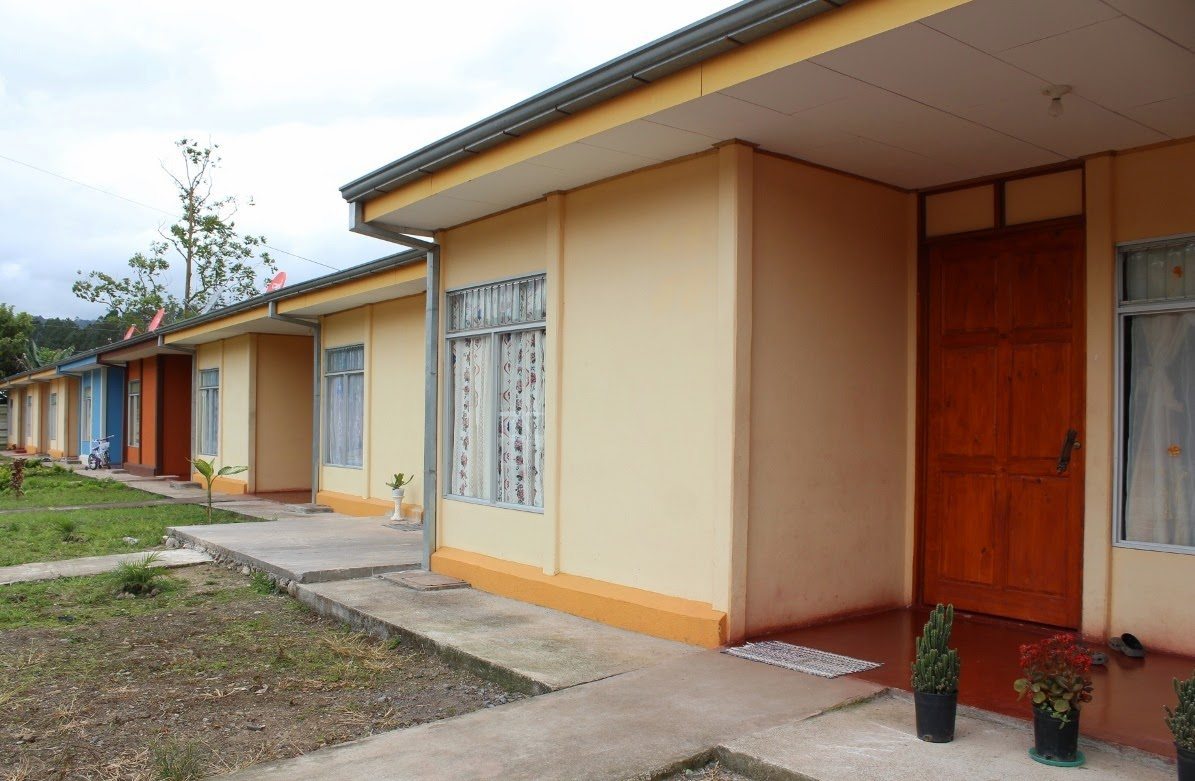 Casa en Costa Rica obtenida por los Bonos de vivienda del INVU